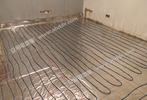 客廳電地暖安裝圖