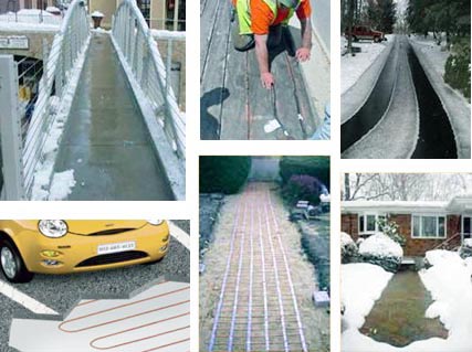道路融雪化冰發(fā)熱電纜系統(tǒng)圖