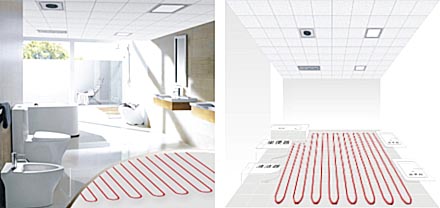 衛(wèi)生間發(fā)熱電纜安裝結(jié)構(gòu)圖